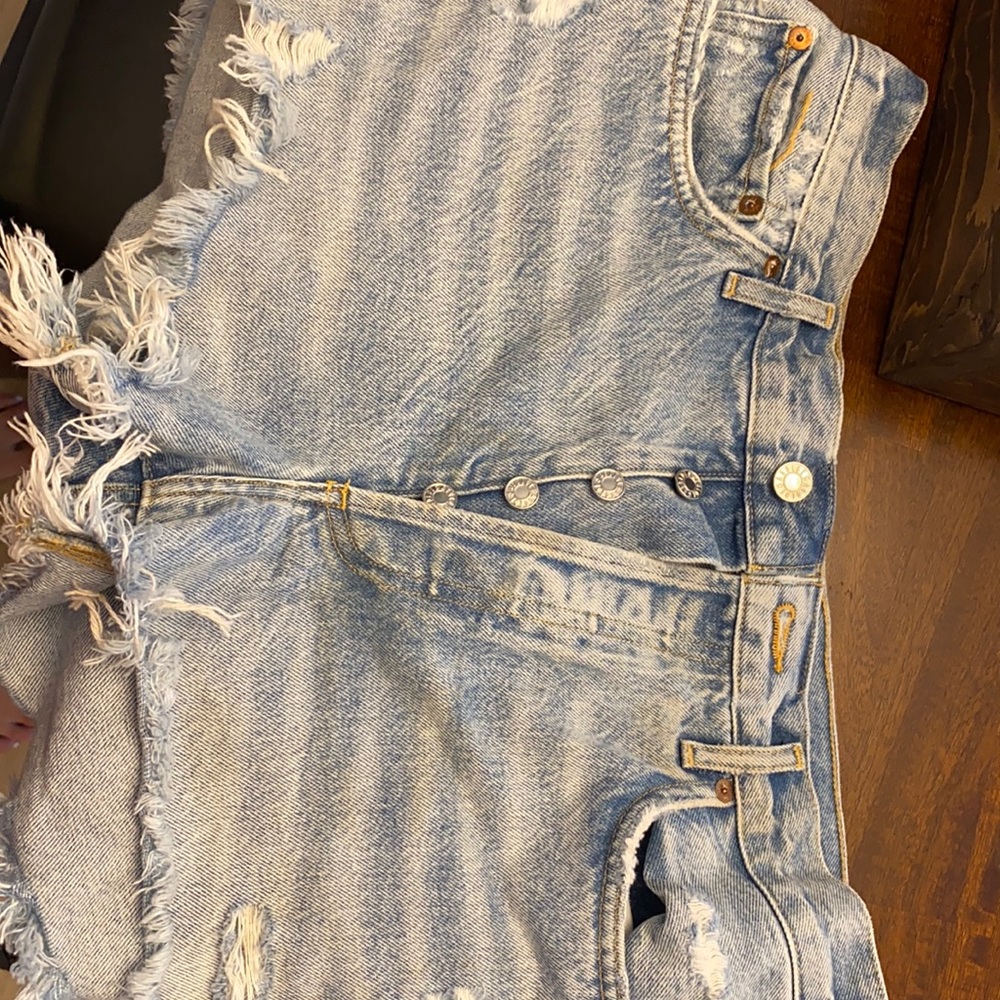 Brand new Agolde jean shorts